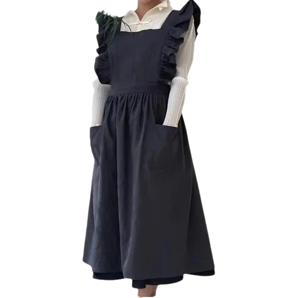 Baking In Kitchen - 1PC French Pastoral Florist Artsy Cotton
