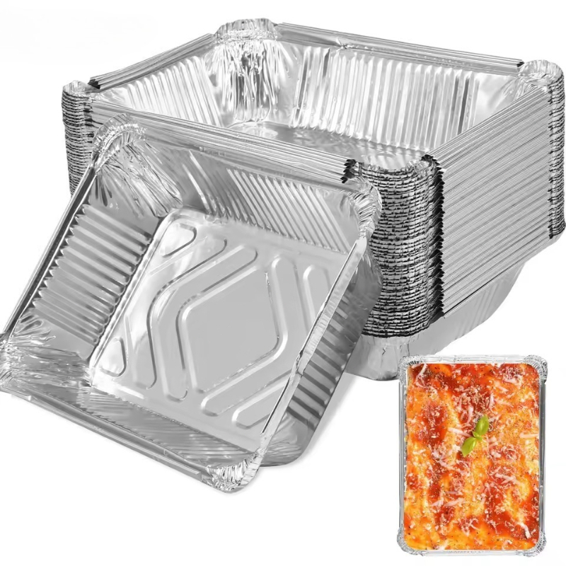 Kitchen Baking Trays - 20/40PCS Aluminum Foil Trays Non-Stick Baking