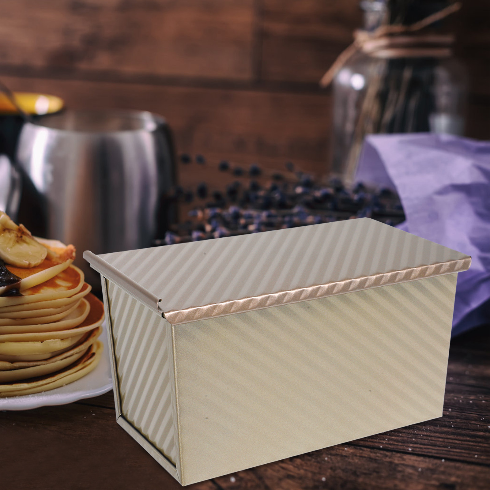 Kitchen Baking Pans - Toast Bread Baking Tool Metal Loaf