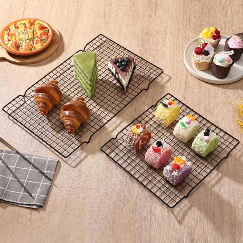 Kitchen Baking Pans - Stainless Steel Bread Biscuit Cake Cooling