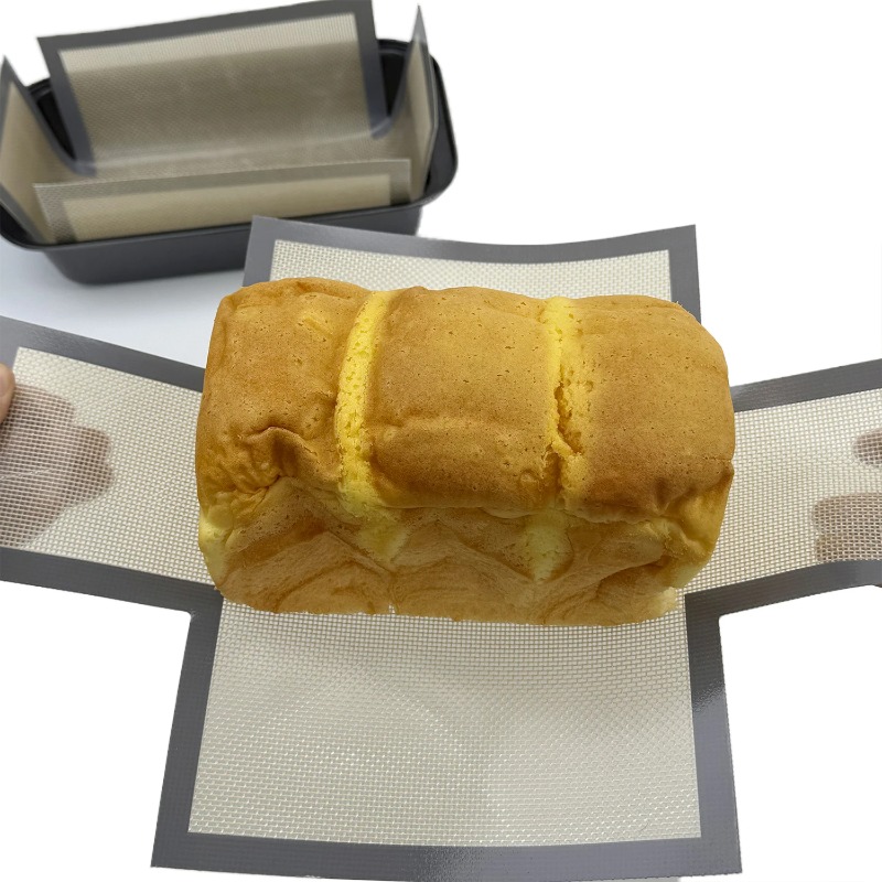 Kitchen Baking Pans - Silicone Bread Loaf Pan Liners, Reusable