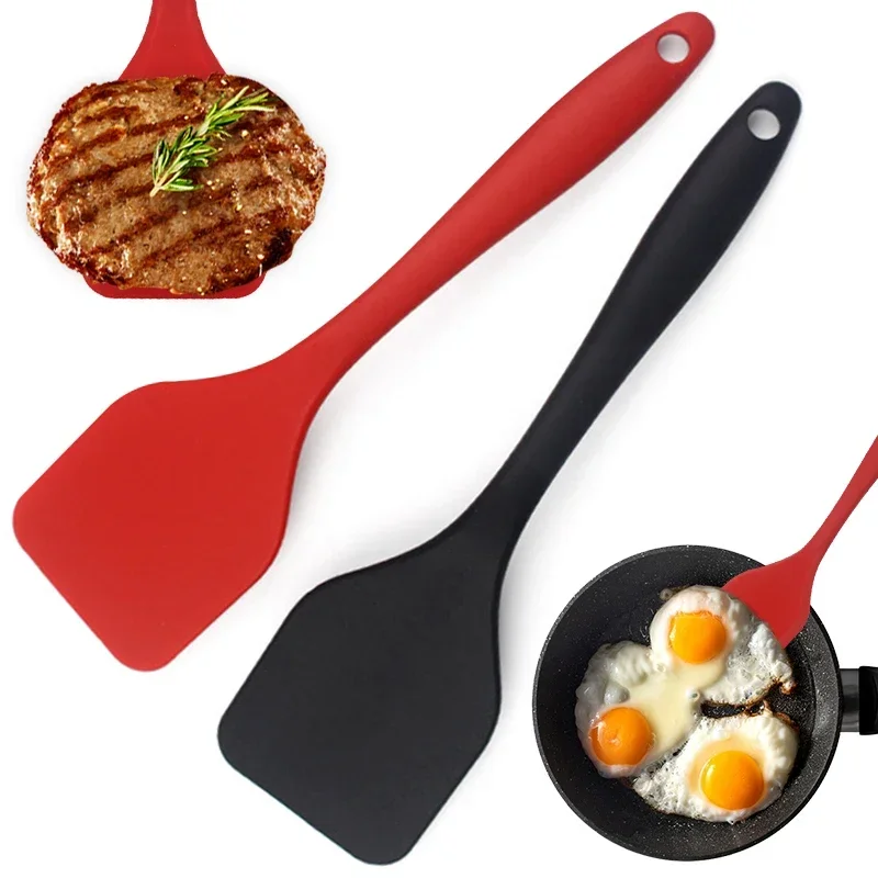 1pcs Silicone Fish Turner Thin - Offset Spatula Set ulasan dan harga
