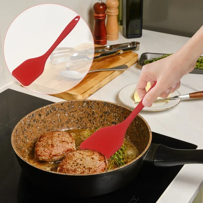 1pcs Silicone Fish Turner Thin - Offset Spatula Set ulasan dan harga
