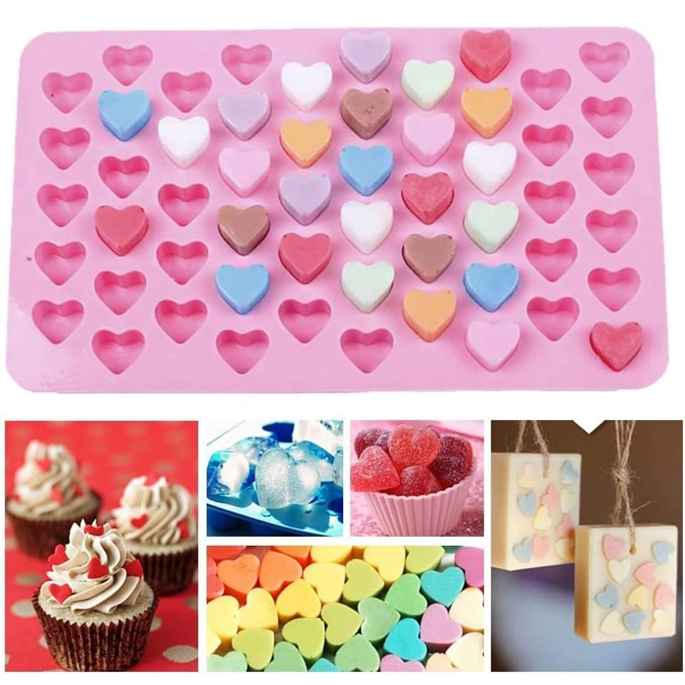 7Pcs Candy Silicone Moulds wit - Kitchen Baking Trays ulasan dan harga