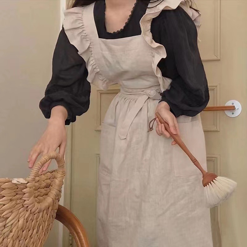1PC French Pastoral Florist Ar - Baking In Kitchen ulasan dan harga