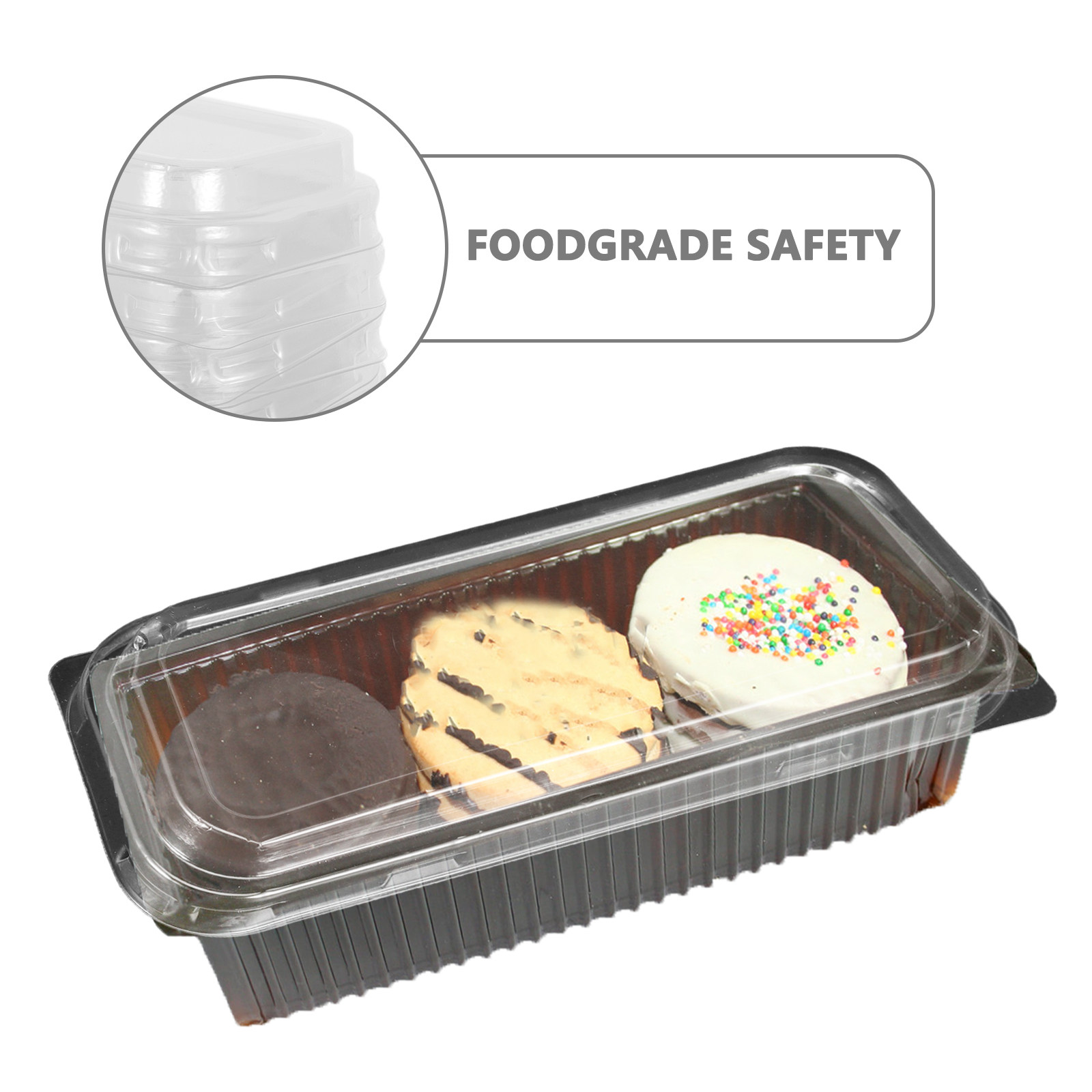 50Pcs Plastic Loaf Baking Lids - Baking In Kitchen ulasan dan harga