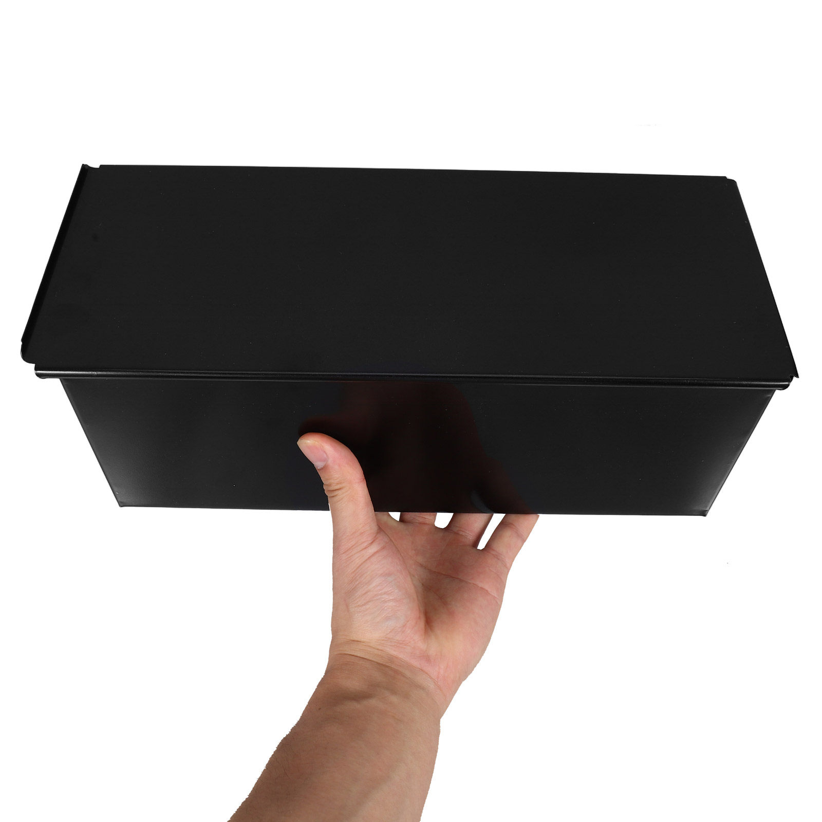 1Pcs Black Loaf Pan with Lid N - Kitchen Baking Pans ulasan dan harga