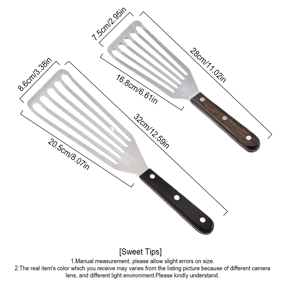 Fish Spatula, Stainless Steel  - Offset Spatula Set ulasan dan harga
