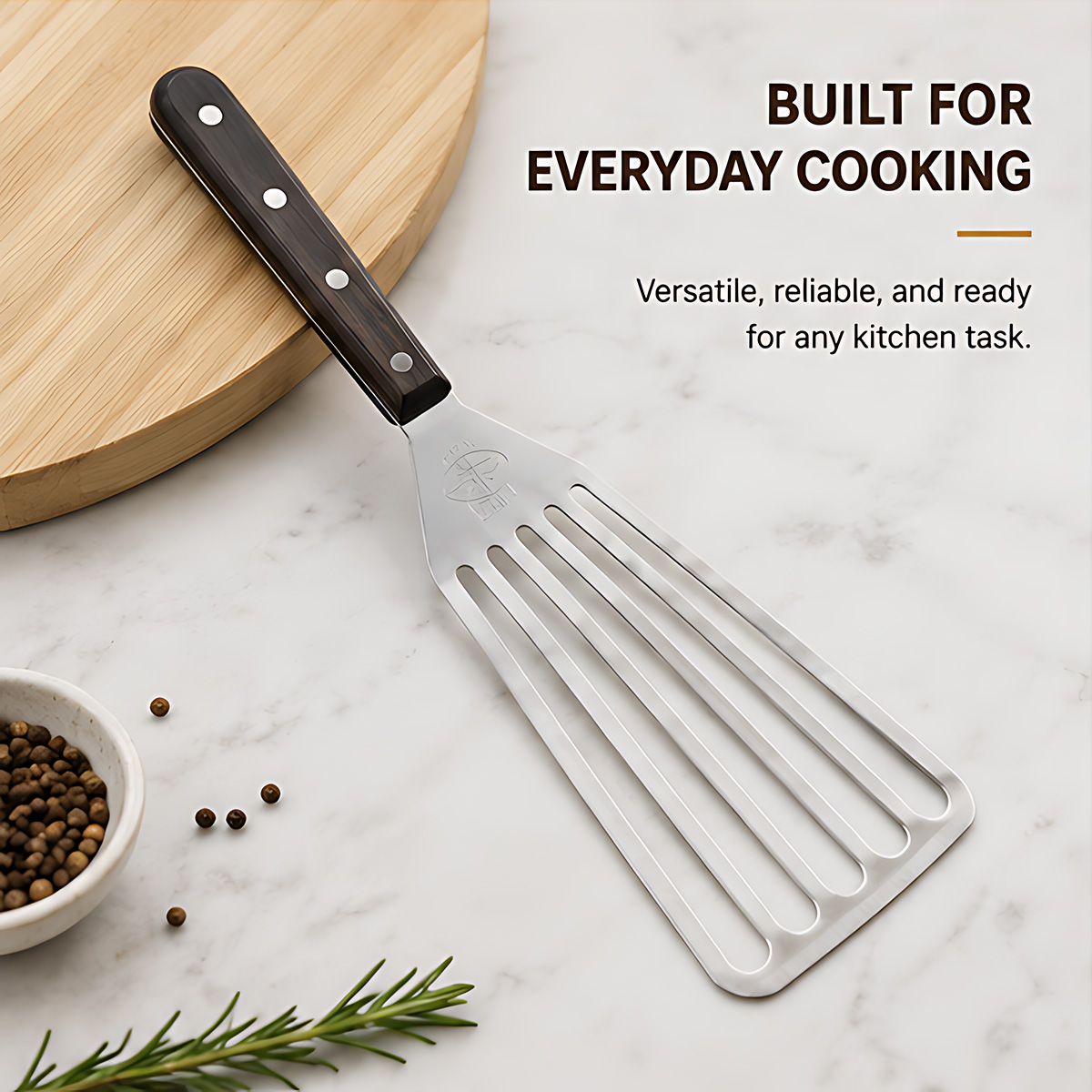Fish Spatula, Stainless Steel  - Offset Spatula Set ulasan dan harga