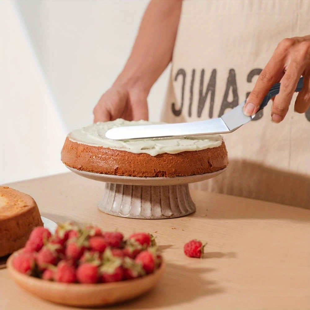 Icing Spatula Angled Stainless - Offset Spatula Set ulasan dan harga