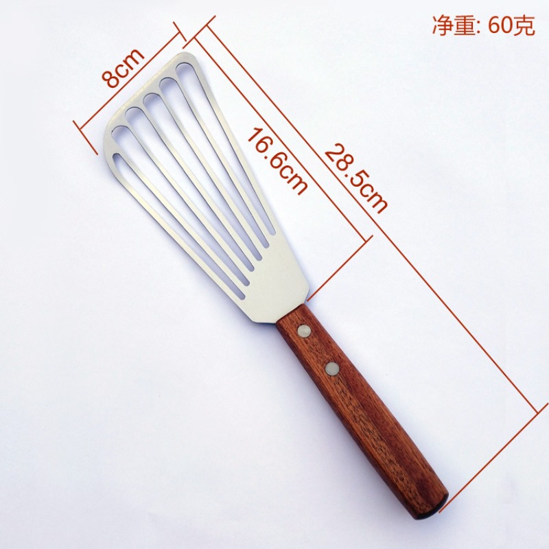 6.5 Inch Stainless Steel Fish  - Offset Spatula Set ulasan dan harga