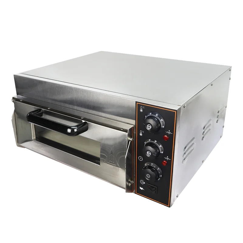 Stainless Steel Single Deck Pi - Commercial Kitchen Baking Oven ulasan dan harga