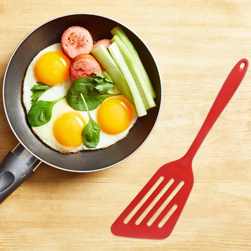 1PCS Kitchen non-stick silicon - Offset Spatula Set ulasan dan harga