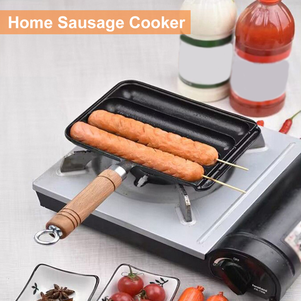 Cast Iron Pre-Seasoned Pot Non - Kitchen Baking Tray Organiser ulasan dan harga