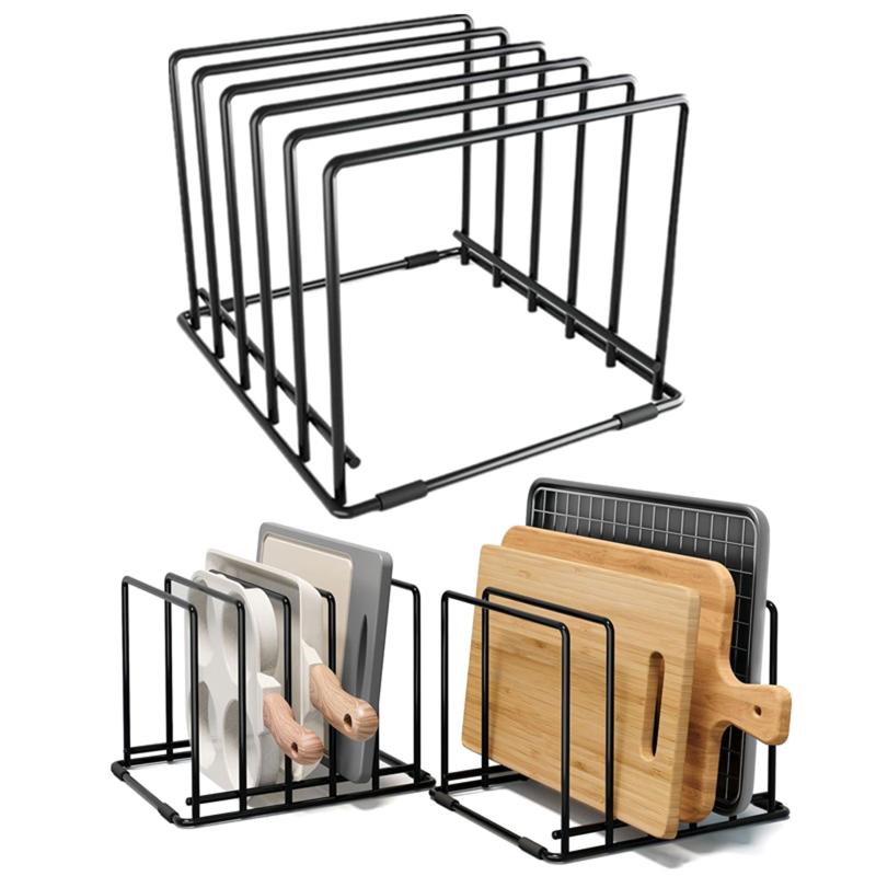 Anti-slip Feet Organizer Bakin - Kitchen Baking Tray Organiser ulasan dan harga