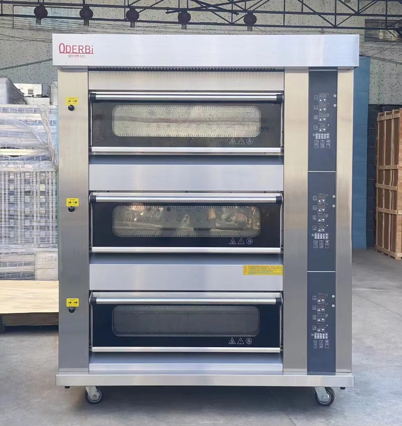 Customized Commercial 3 Deck 6 - Commercial Kitchen Baking Oven ulasan dan harga