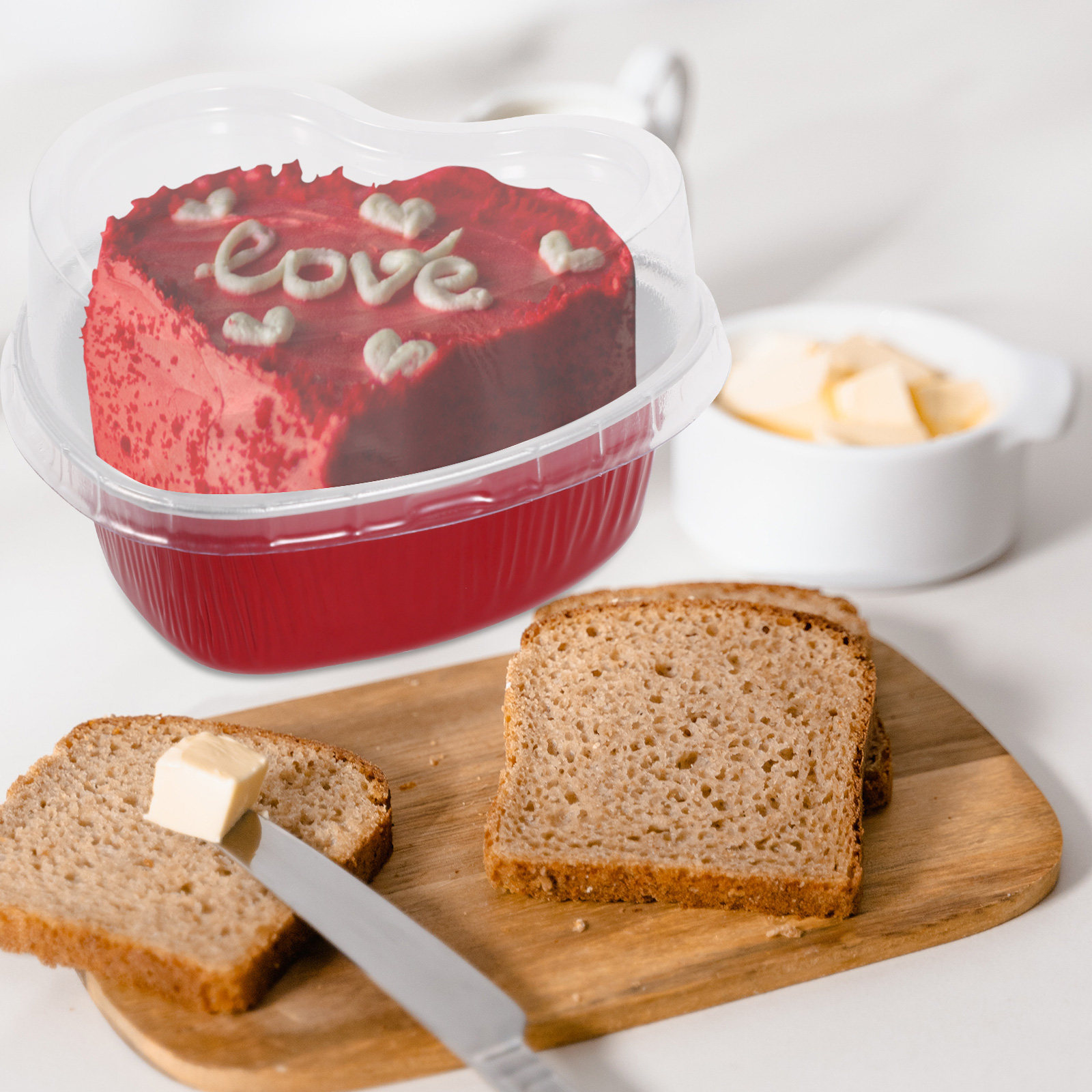 20Sets Aluminum Foil Heart Sha - Kitchen Baking Pans ulasan dan harga