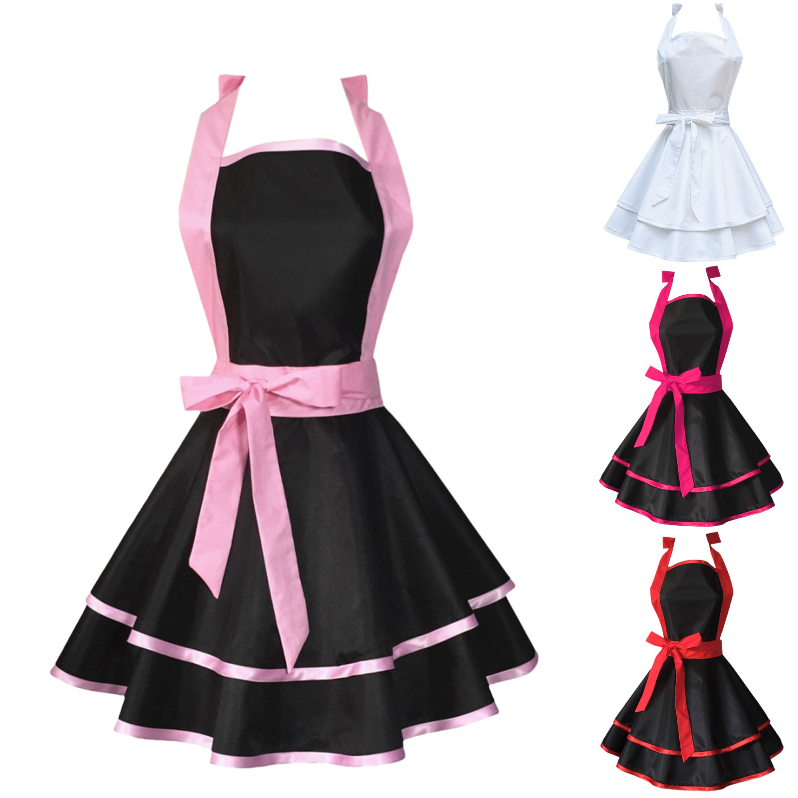 Fashionable 50s Apron Waist Co - Baking In Kitchen ulasan dan harga