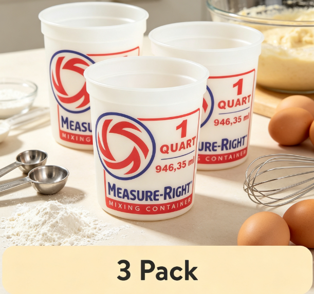 Round Plastic Mixing Container - Baking In Kitchen ulasan dan harga
