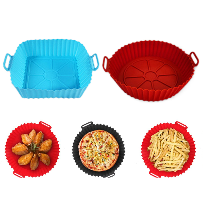 Silicone Fryer Mold Air Fryer  - Kitchen Baking Trays ulasan dan harga